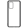 Coque pour Samsung Galaxy A32 - 4G Background mandala motif bleu coloré - coque noire TPU souple