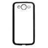 Coque pour Samsung Mega 5.8p i9150 Background mandala motif bleu coloré - coque noire TPU souple