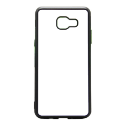 Coque pour Samsung Galaxy J5 2017 J530 Background mandala motif bleu coloré - coque noire TPU souple