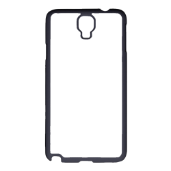 Coque pour Samsung Note 3 Neo N7505 fond coeur amour love - coque noire TPU souple