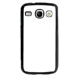 Coque pour Samsung Galaxy Core i8262 fond coeur amour love - coque noire TPU souple ou plastique rigide