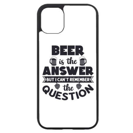 Coque noire pour IPOD TOUCH 5 Beer is the answer Humour Bière