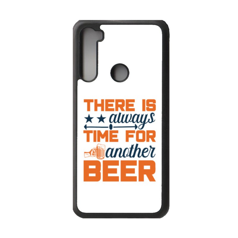 Coque noire pour Xiaomi Redmi Note 7 Always time for another Beer Humour Bière