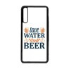 Coque noire pour Honor 10 Lite Save Water Drink Beer Humour Bière