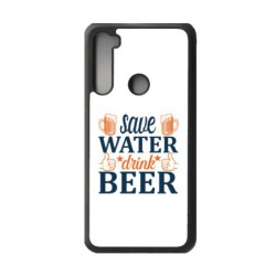 Coque noire pour Xiaomi Mi 11 Save Water Drink Beer Humour Bière
