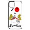 Coque noire pour Iphone 13 PRO MAX J'aime le Bowling