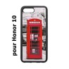 Coque noire pour Honor 10 Cabine téléphone Londres - Cabine rouge London