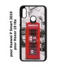 Coque noire pour Honor 10 Lite Cabine téléphone Londres - Cabine rouge London