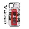 Coque noire pour Huawei P40 Lite / Nova 6 SE Cabine téléphone Londres - Cabine rouge London