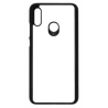 Coque pour Huawei P Smart 2019 Cabine téléphone Londres - Cabine rouge London - coque noire TPU souple
