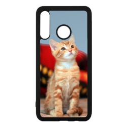 Coque noire pour Huawei Mate 10 Pro Adorable chat - chat robe cannelle