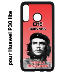 Coque noire pour Huawei P30 Lite Che Guevara - Viva la revolution