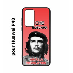 Coque noire pour Huawei P40 Che Guevara - Viva la revolution