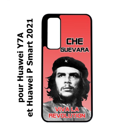 Coque noire pour Huawei P Smart 2021 Che Guevara - Viva la revolution
