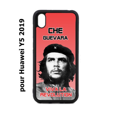 Coque noire pour Huawei Y5 2019 Che Guevara - Viva la revolution