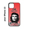 Coque noire pour iPhone 13 Che Guevara - Viva la revolution
