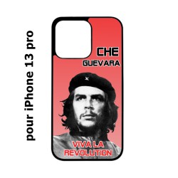 Coque noire pour iPhone 13 Pro Che Guevara - Viva la revolution
