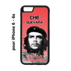 Coque noire pour IPHONE 6/6S Che Guevara - Viva la revolution