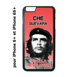 Coque noire pour IPHONE 6 PLUS/6S PLUS Che Guevara - Viva la revolution