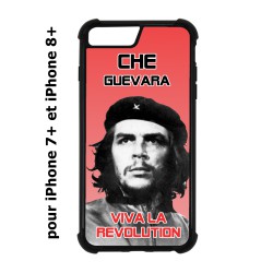 Coque noire pour IPHONE 7 PLUS/8 PLUS Che Guevara - Viva la revolution