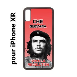 Coque noire pour iPhone XR Che Guevara - Viva la revolution