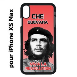 Coque noire pour iPhone XS Max Che Guevara - Viva la revolution
