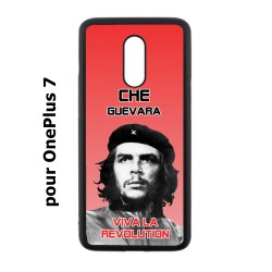 Coque noire pour OnePlus 7 Che Guevara - Viva la revolution