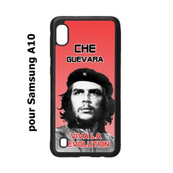 Coque noire pour Samsung Galaxy A10 Che Guevara - Viva la revolution