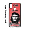 Coque noire pour Samsung Galaxy A10s Che Guevara - Viva la revolution