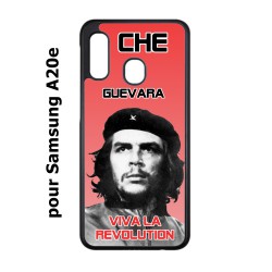 Coque noire pour Samsung Galaxy A20e Che Guevara - Viva la revolution