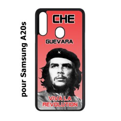 Coque noire pour Samsung Galaxy A20s Che Guevara - Viva la revolution