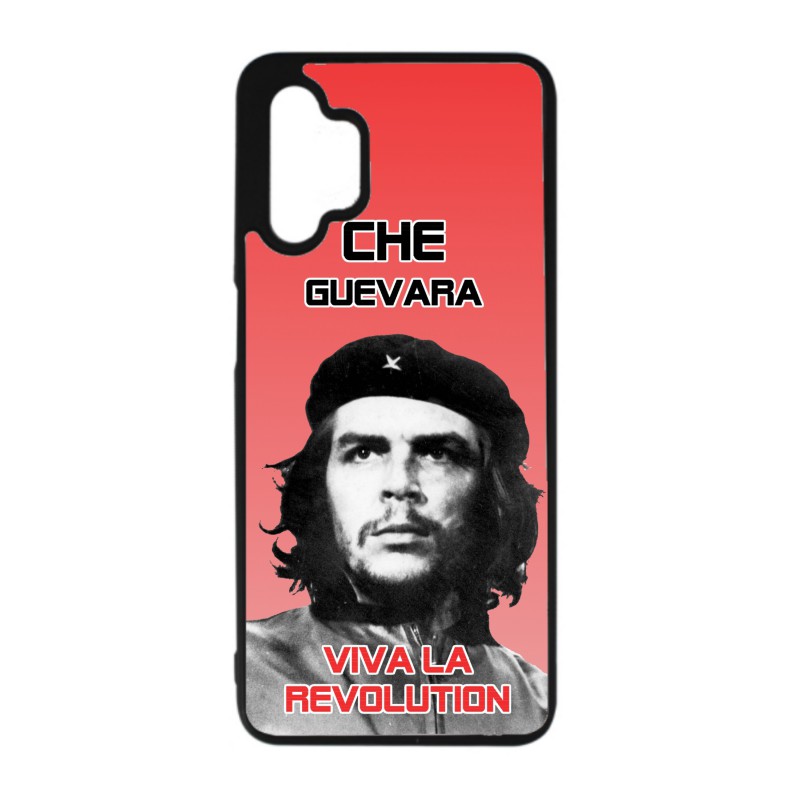 Coque noire pour Samsung Galaxy A41 Che Guevara - Viva la revolution
