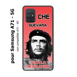 Coque noire pour Samsung Galaxy A71 - 5G Che Guevara - Viva la revolution