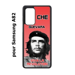 Coque noire pour Samsung Galaxy A82 Che Guevara - Viva la revolution