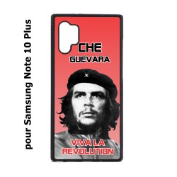 Coque noire pour Samsung Galaxy Note 10 Plus Che Guevara - Viva la revolution