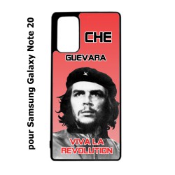 Coque noire pour Samsung Galaxy Note 20 Che Guevara - Viva la revolution