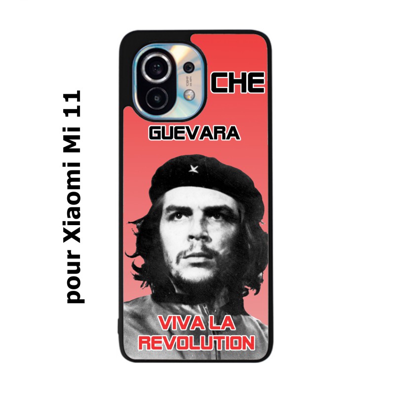 Coque noire pour Xiaomi Mi 11 Che Guevara - Viva la revolution