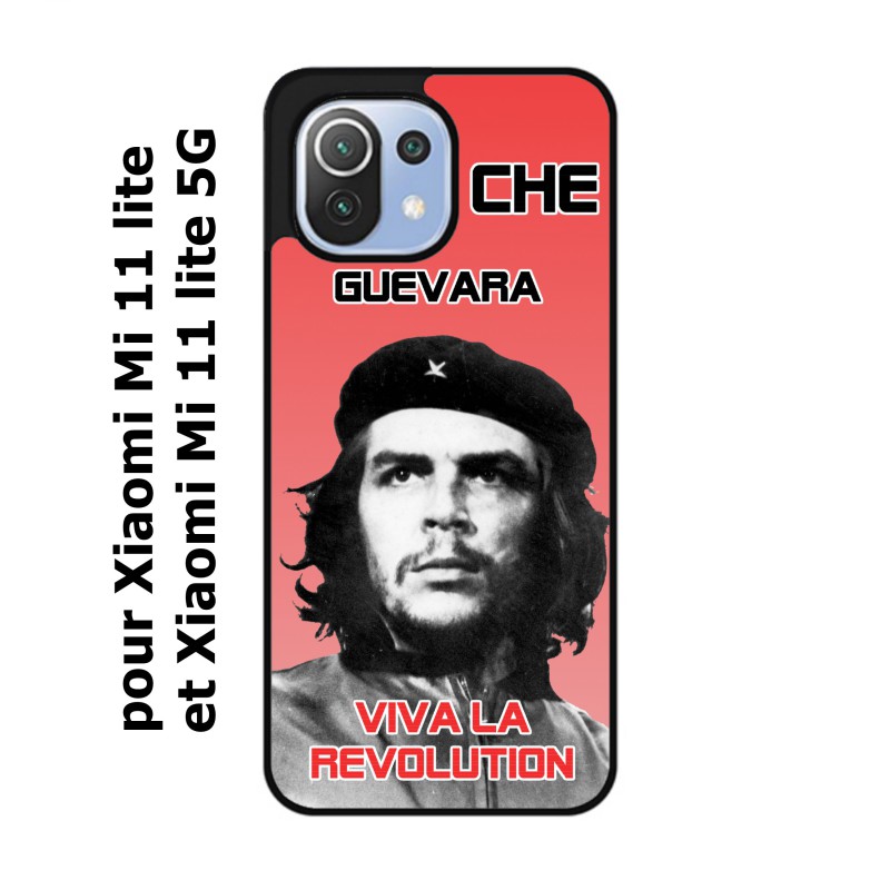 Coque noire pour Xiaomi Mi 11 lite - Mi 11 lite 5G Che Guevara - Viva la revolution