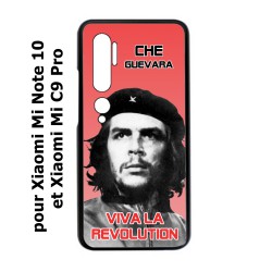 Coque noire pour Xiaomi Mi Note 10 Che Guevara - Viva la revolution
