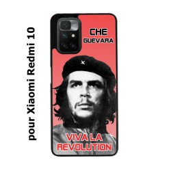 Coque noire pour Xiaomi Redmi 10 Che Guevara - Viva la revolution