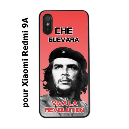 Coque noire pour Xiaomi Redmi 9A Che Guevara - Viva la revolution
