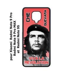 Coque noire pour Xiaomi Redmi Note 9 Pro Che Guevara - Viva la revolution