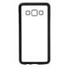Coque pour Samsung Galaxy A3 - A300 Drapeau Corse Emblème - Écusson Argent à Tête de Maure - contour noir (Samsung Galaxy A3 - A
