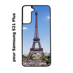Coque noire pour Samsung Galaxy S21Plus / S30 Tour Eiffel Paris France