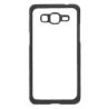 Coque pour Samsung Grand Prime G530 Drapeau Corse Emblème - Écusson Argent à Tête de Maure - contour noir