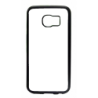 Coque pour Samsung S6 Edge Drapeau Corse Emblème - Écusson Argent à Tête de Maure - contour noir (Samsung S6 Edge)