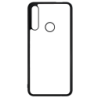 Coque pour Huawei P Smart Z Background cachemire motif bleu géométrique - coque noire TPU souple
