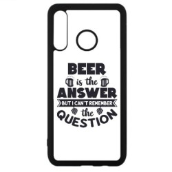 Coque noire pour Huawei Y9 prime 2019 Beer is the answer Humour Bière