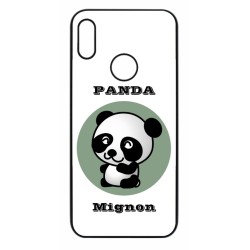 Coque noire pour Huawei P Smart Z Panda tout mignon