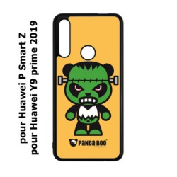 Coque noire pour Huawei P Smart Z PANDA BOO© Frankenstein monstre - coque humour